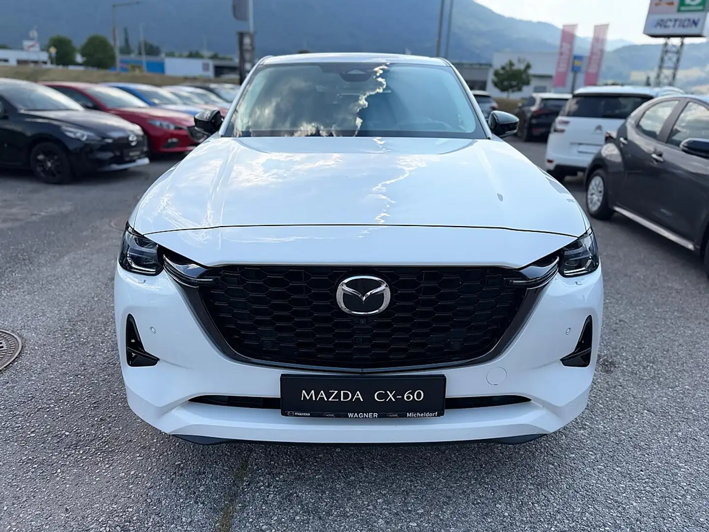 Mazda CX-60 2.5L e-SKYACTIV PHEV AWD HOMURA CON/DRI/COM Aut. Weiß - 2
