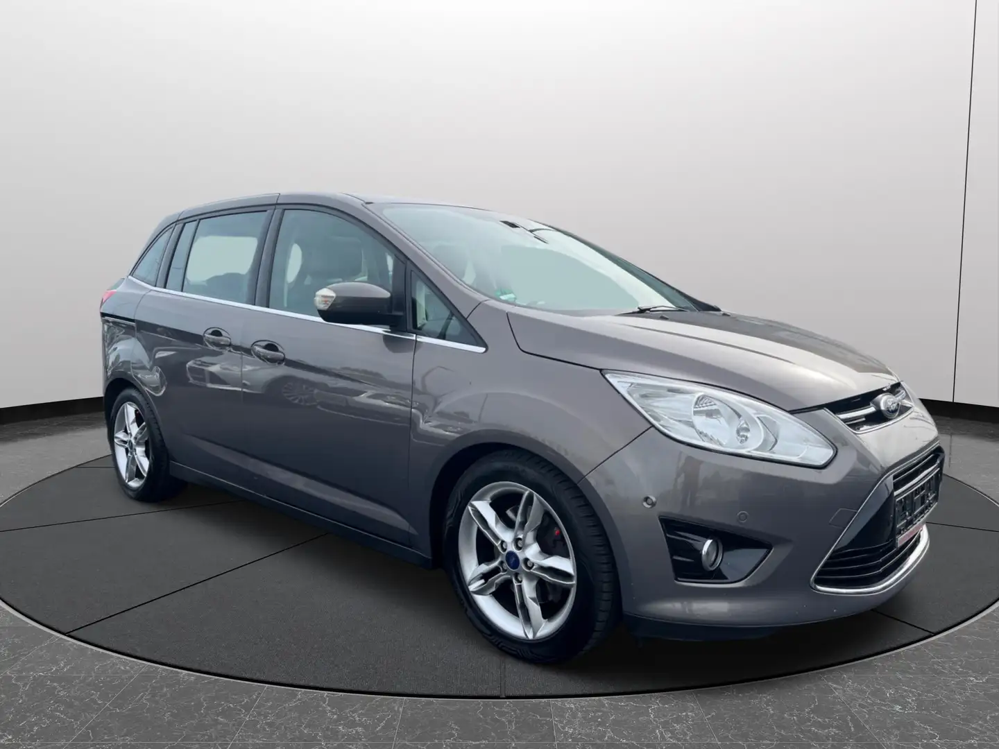 Ford Grand C-Max Titanium+Panorama+LEDER+PDC+ALU Braun - 1