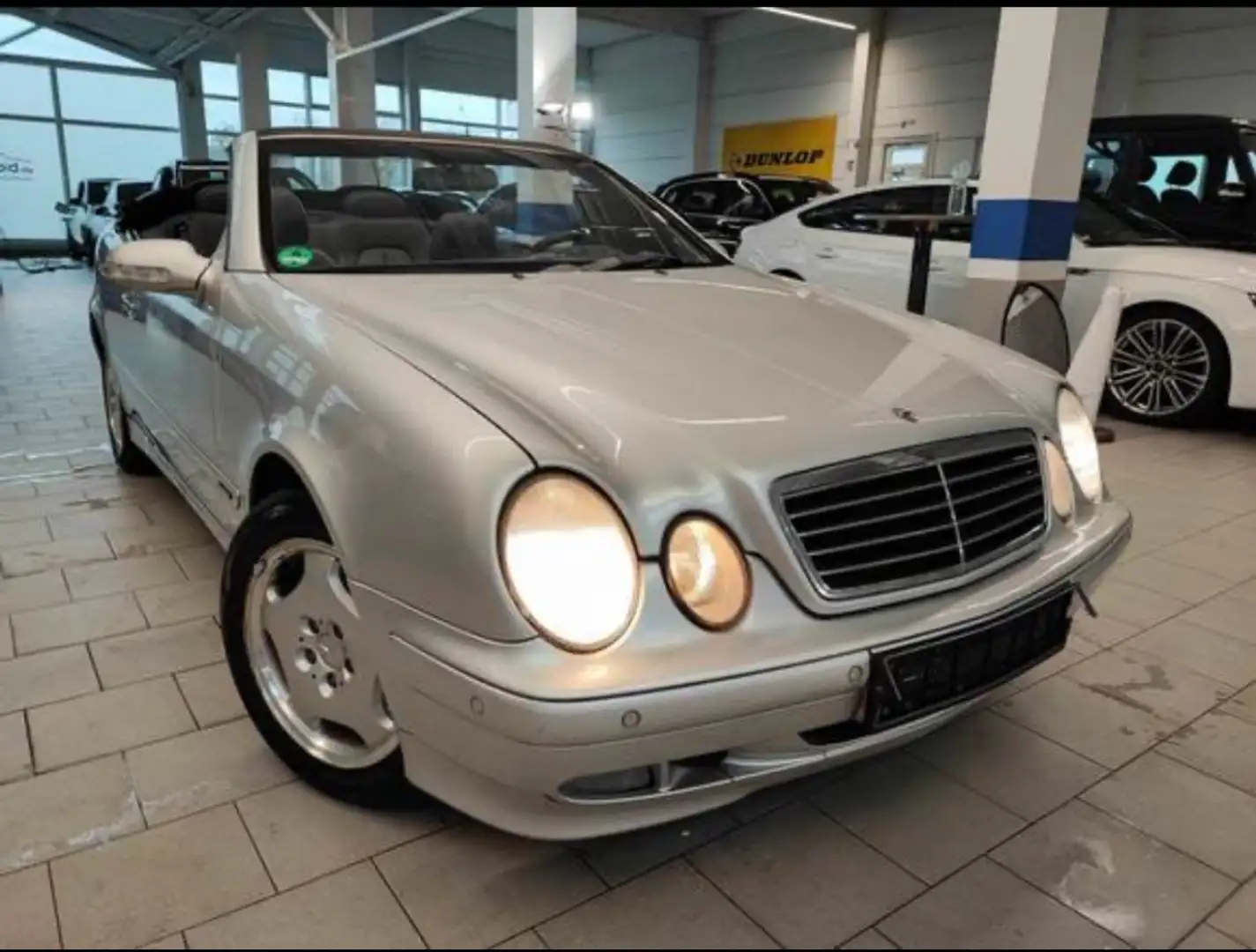 Mercedes-Benz CLK 230 CABRIO KOMPRESSOR ELEGANCE *AUTOMATIK* Argintiu - 2