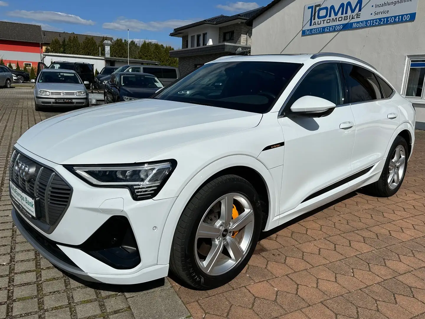 Audi e-tron Sportback 55 quattro S line /PANORAMA/AHK Weiß - 1