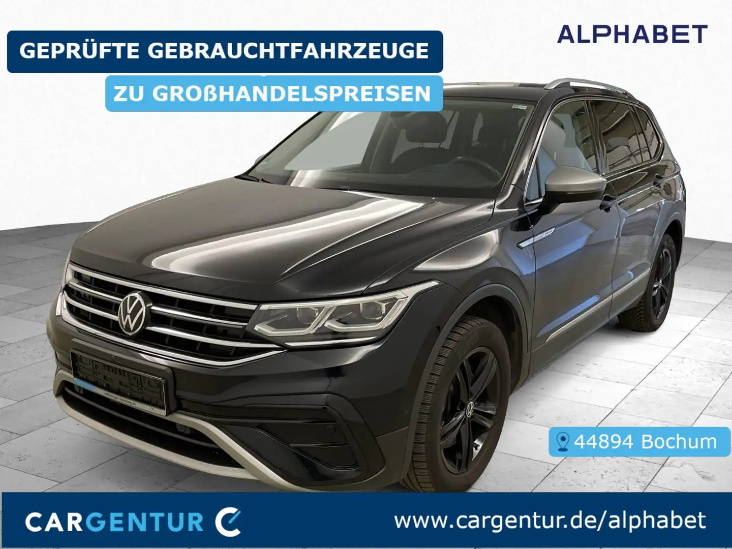 Volkswagen Tiguan Allspace 2.0 TDI Elegance 4Motion Matrix Noir - 1