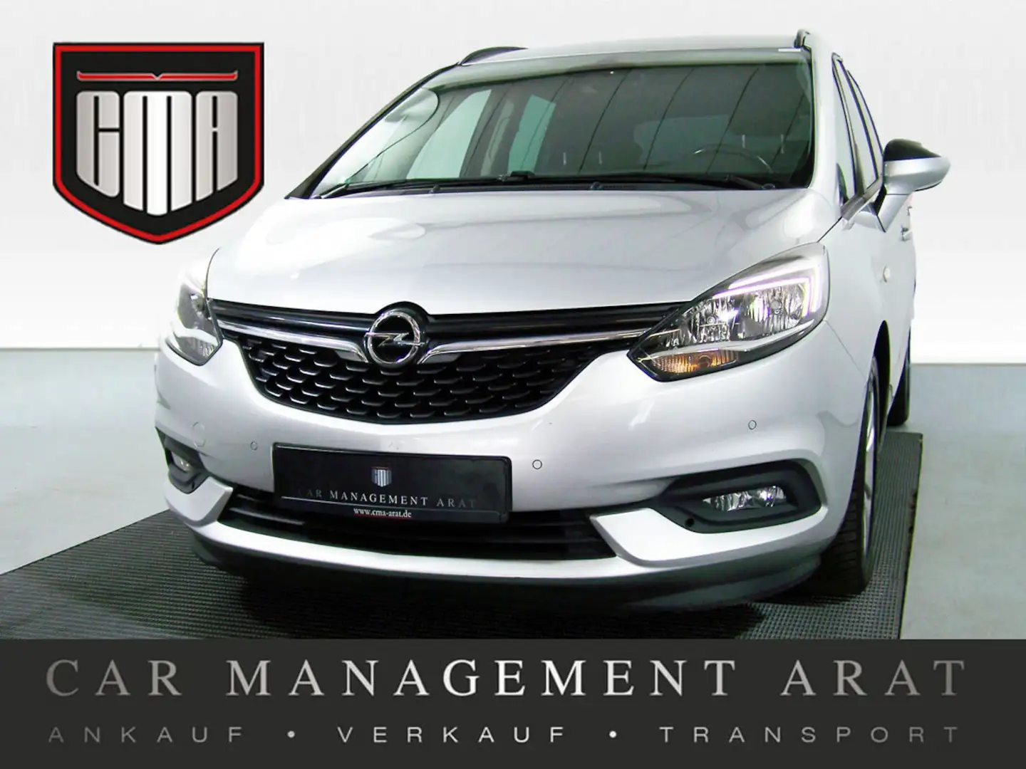 Opel Zafira Life 1.4 Ecotec Turbo ON 7-SITZ+NAV+PDC Silber - 1