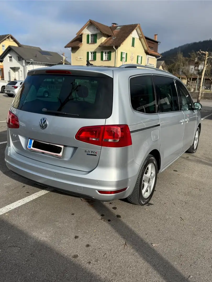Volkswagen Sharan 2.0 TDI Blue Motion Style Silber - 2