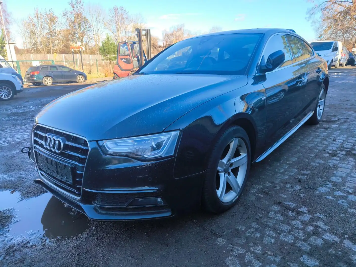 Audi A5 3.0 TDI quattro V624V TDI S Line Motorschaden Noir - 1