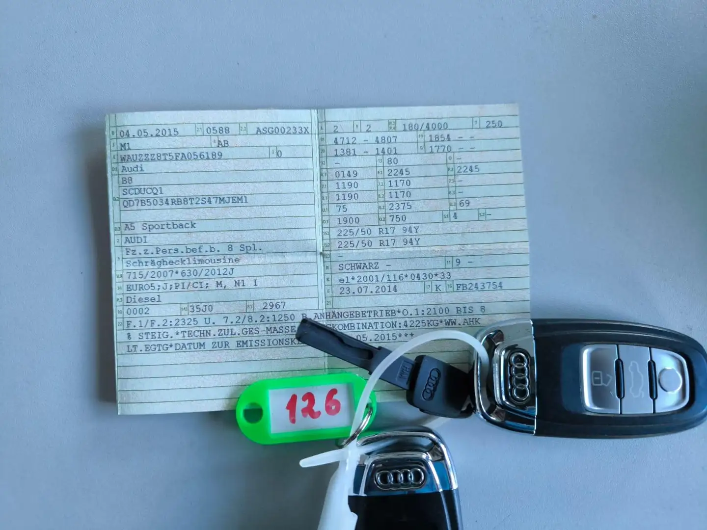 Audi A5 3.0 TDI quattro V624V TDI S Line Motorschaden Noir - 2