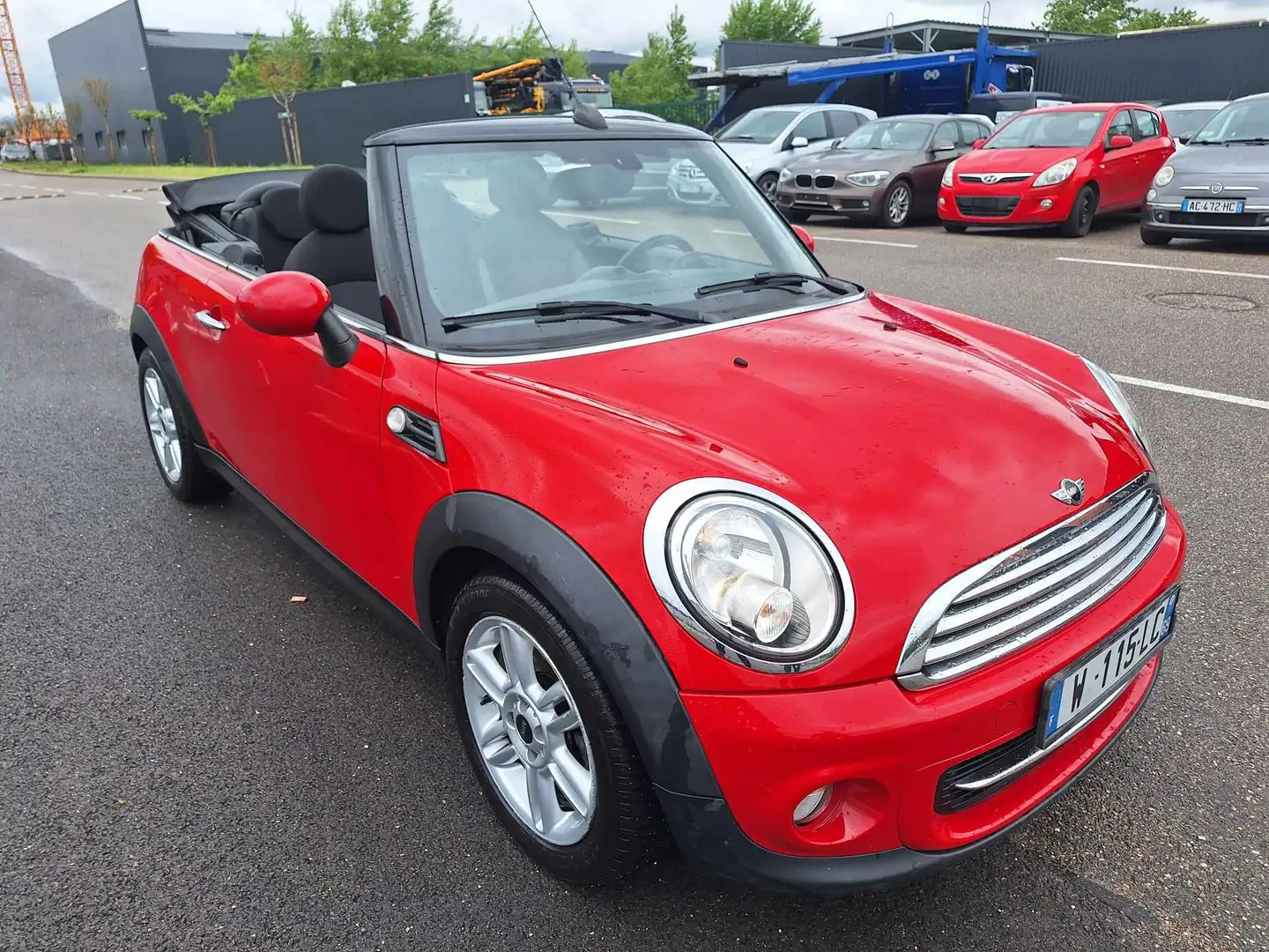 MINI Cooper Cabrio Cabriolet 122 ch Cooper Pack Chili Rouge - 2