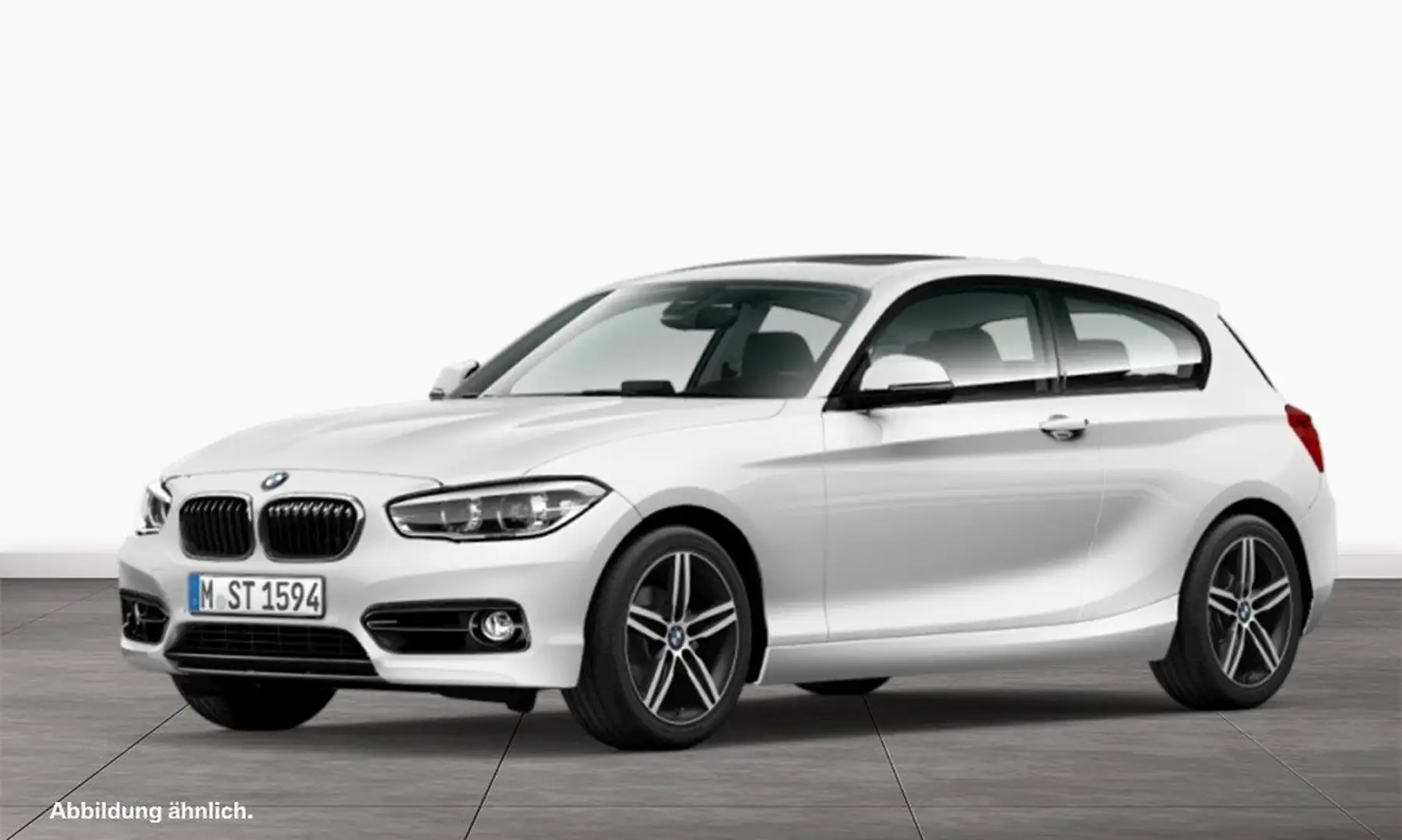 BMW 118 d 3-Türer Sport Line HiFi LED GSD Navi Bus. Bianco - 1