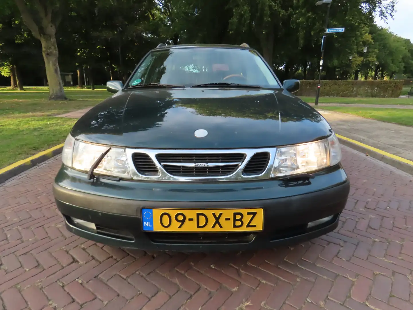 Saab 9-5 Estate 3.0t V6 SE Griffin 200 PK Automaat Youngtim Groen - 2