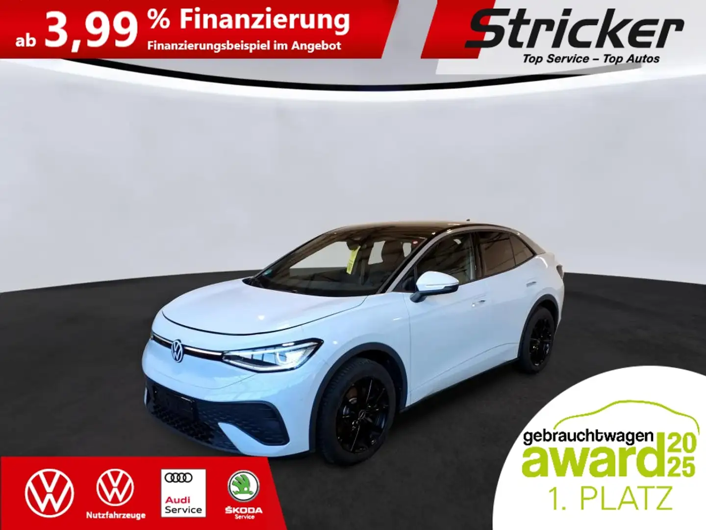 Volkswagen ID.5 Pro 210/77 392,-ohne Anzahlung AHK IQ.Light Kamer Weiß - 2