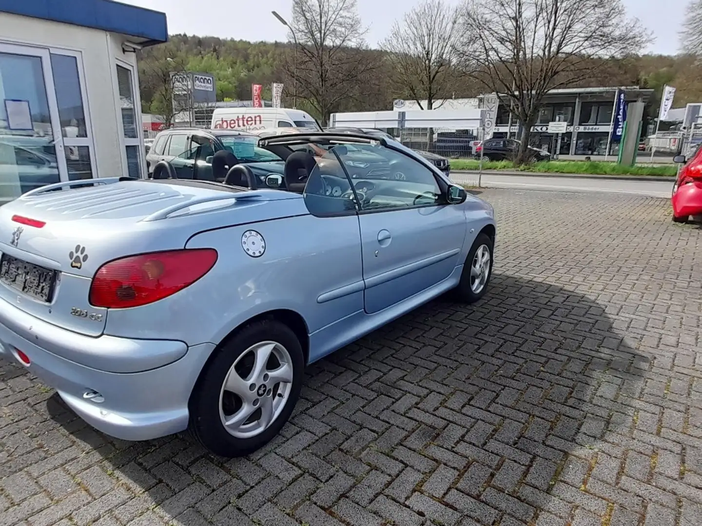 Peugeot 206 CC Cabrio Top Zustand Blue - 2