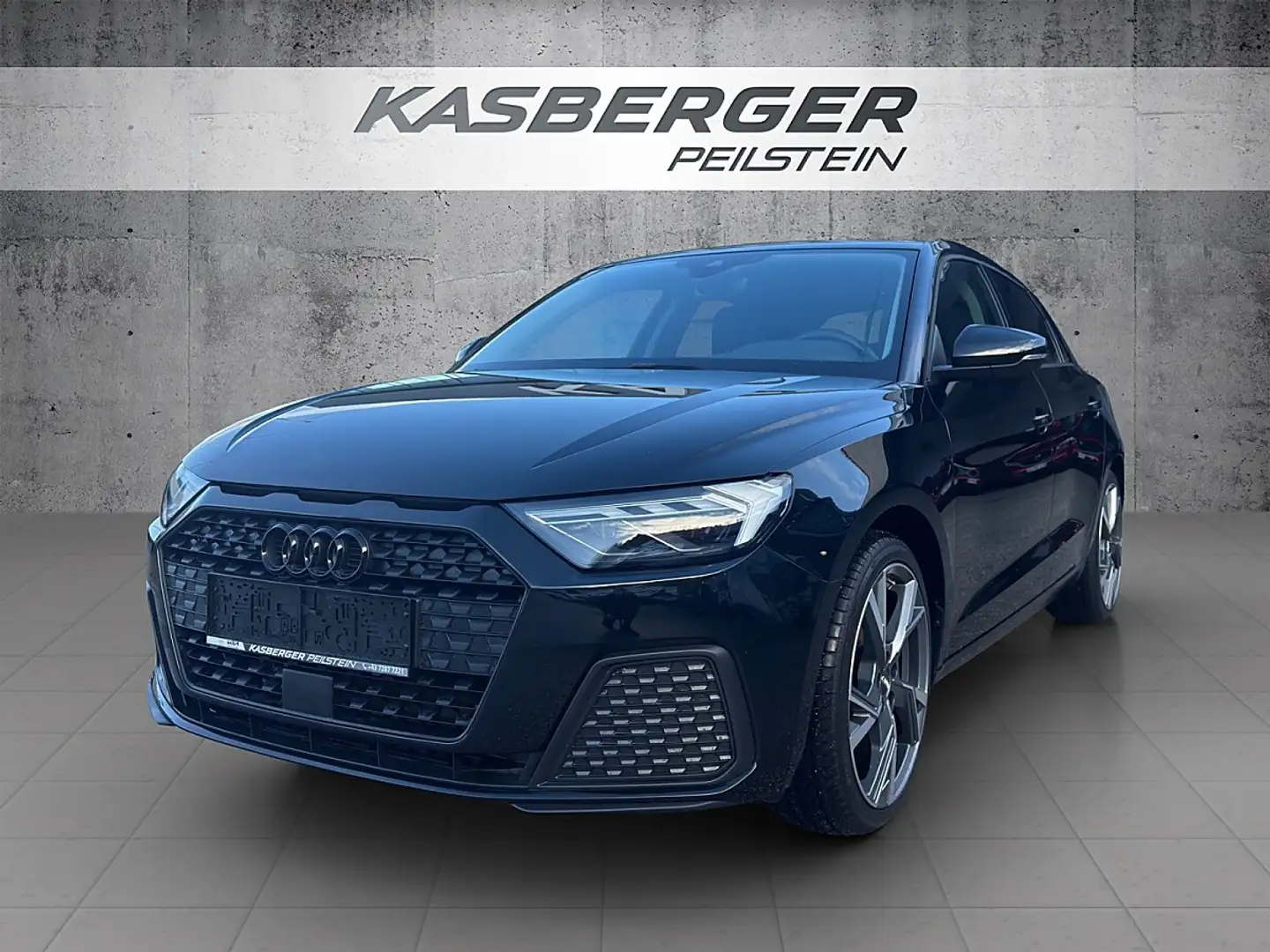 Audi A1 SB 25 TFSI intense*All Black*LED*1. Besitz*Virt... Schwarz - 1