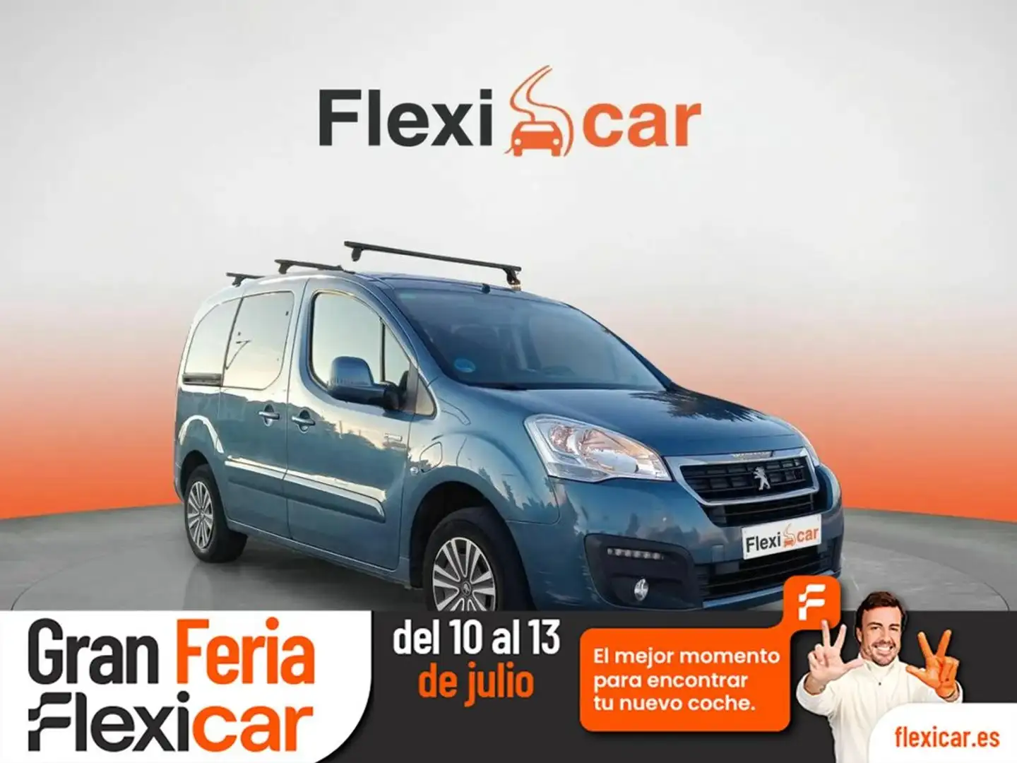 Peugeot Partner E- 1.6L 48CV 2017 Azul - 1