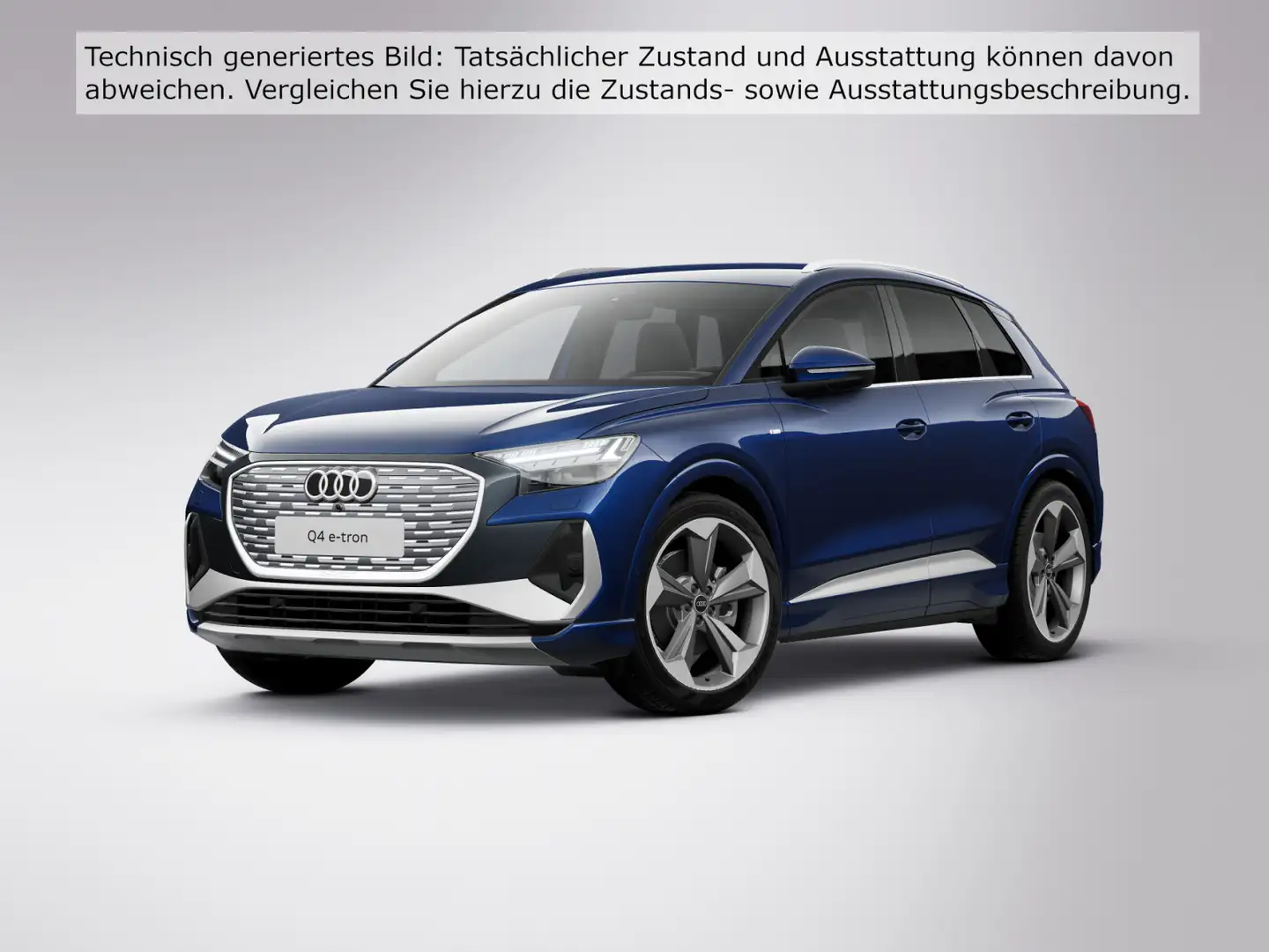 Audi Q4 e-tron 40 150 kW Bleu - 1
