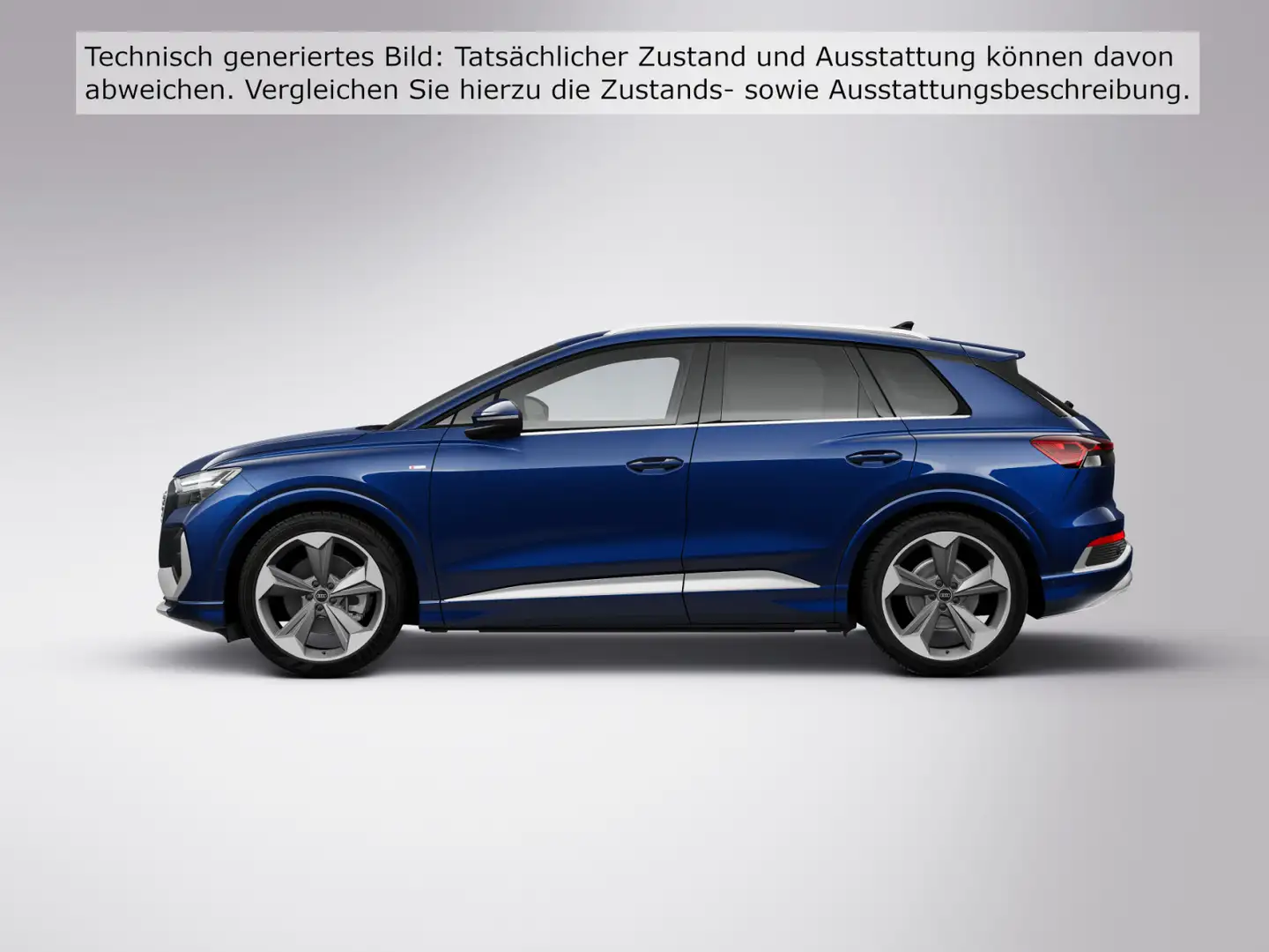 Audi Q4 e-tron 40 150 kW Bleu - 2