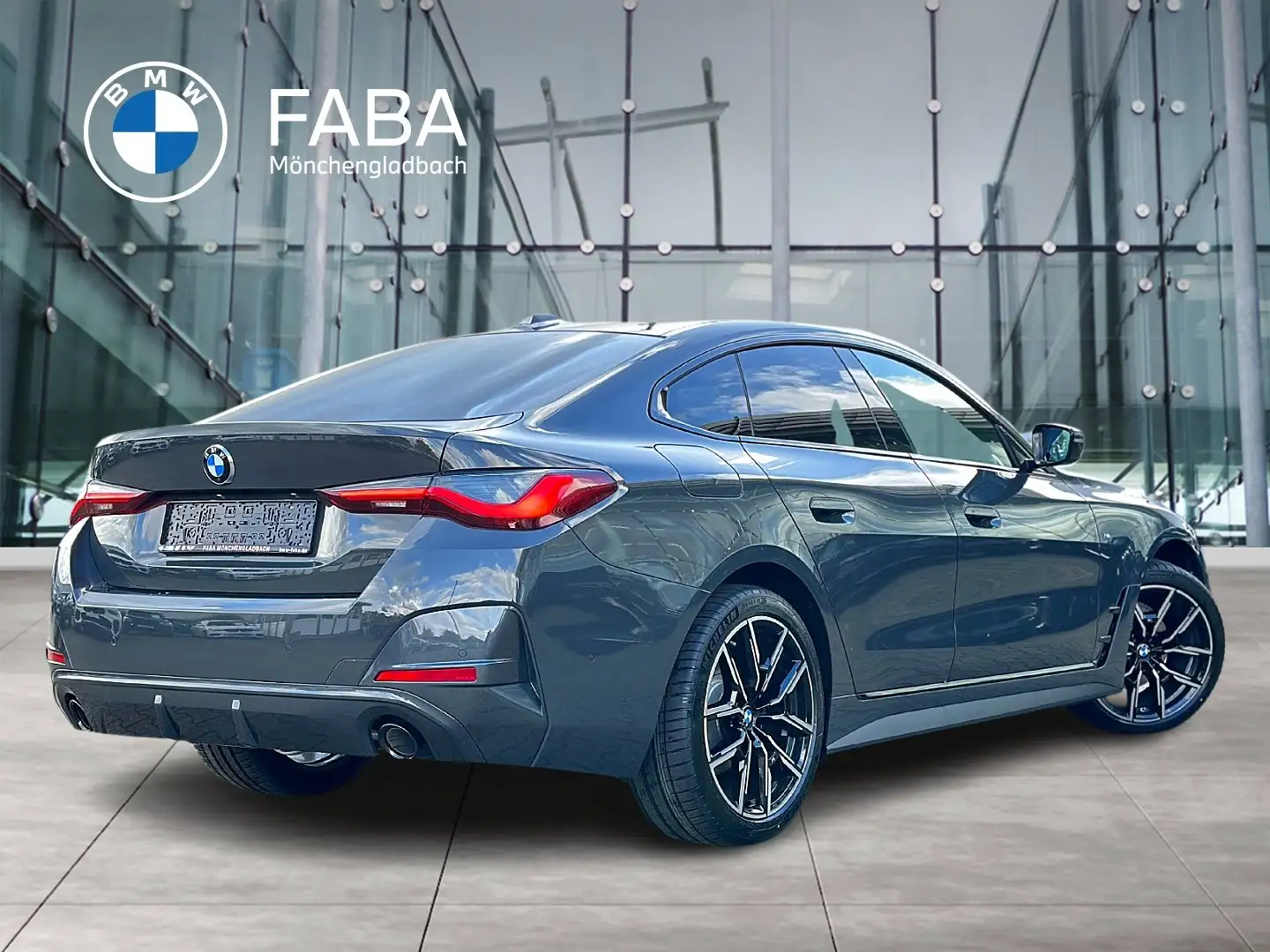 BMW 420 d Gran Coupé M Sportpaket HiFi DAB LED Shz Сірий - 2
