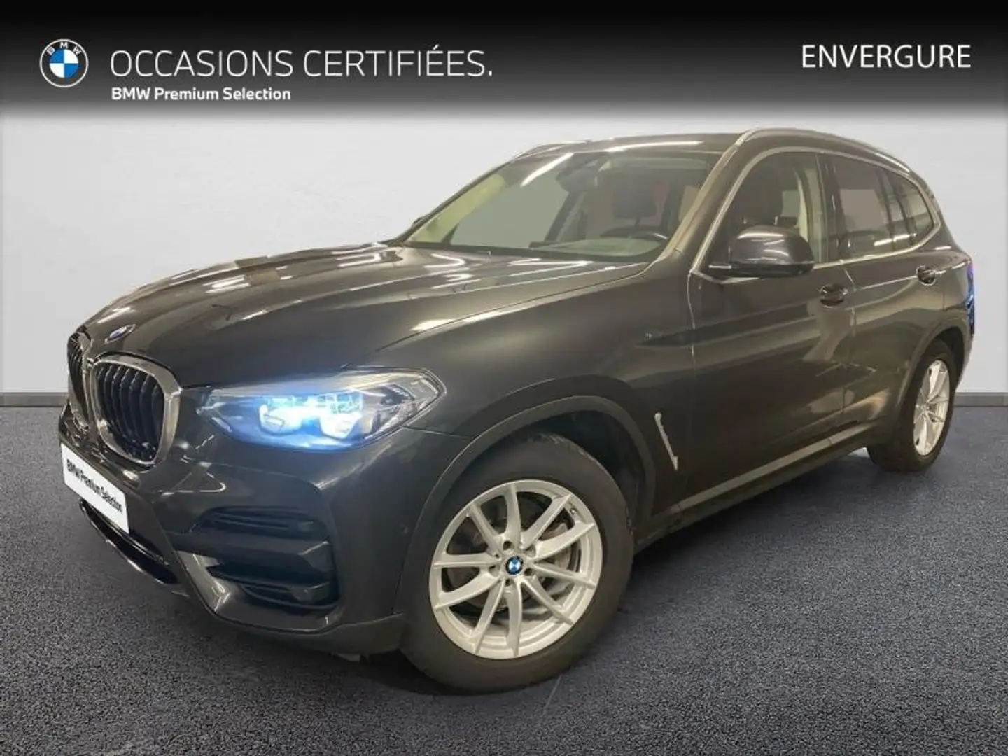 BMW X3 xDrive20dA 190ch Lounge Euro6c Gris - 1