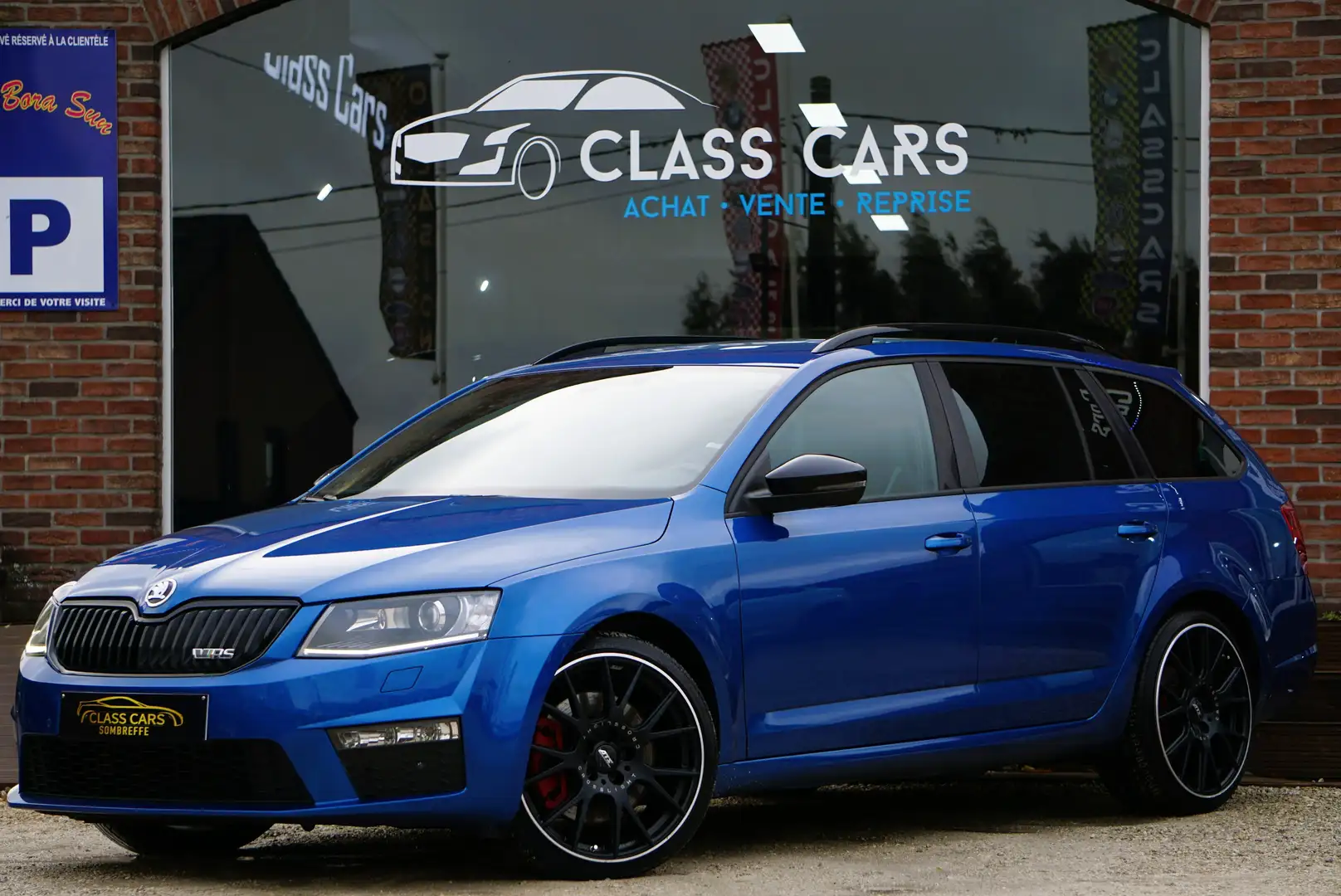 Skoda Octavia Octavia RS 2.0 TFSI SOUND CANTON GPS RADAR CRUISE Blauw - 1