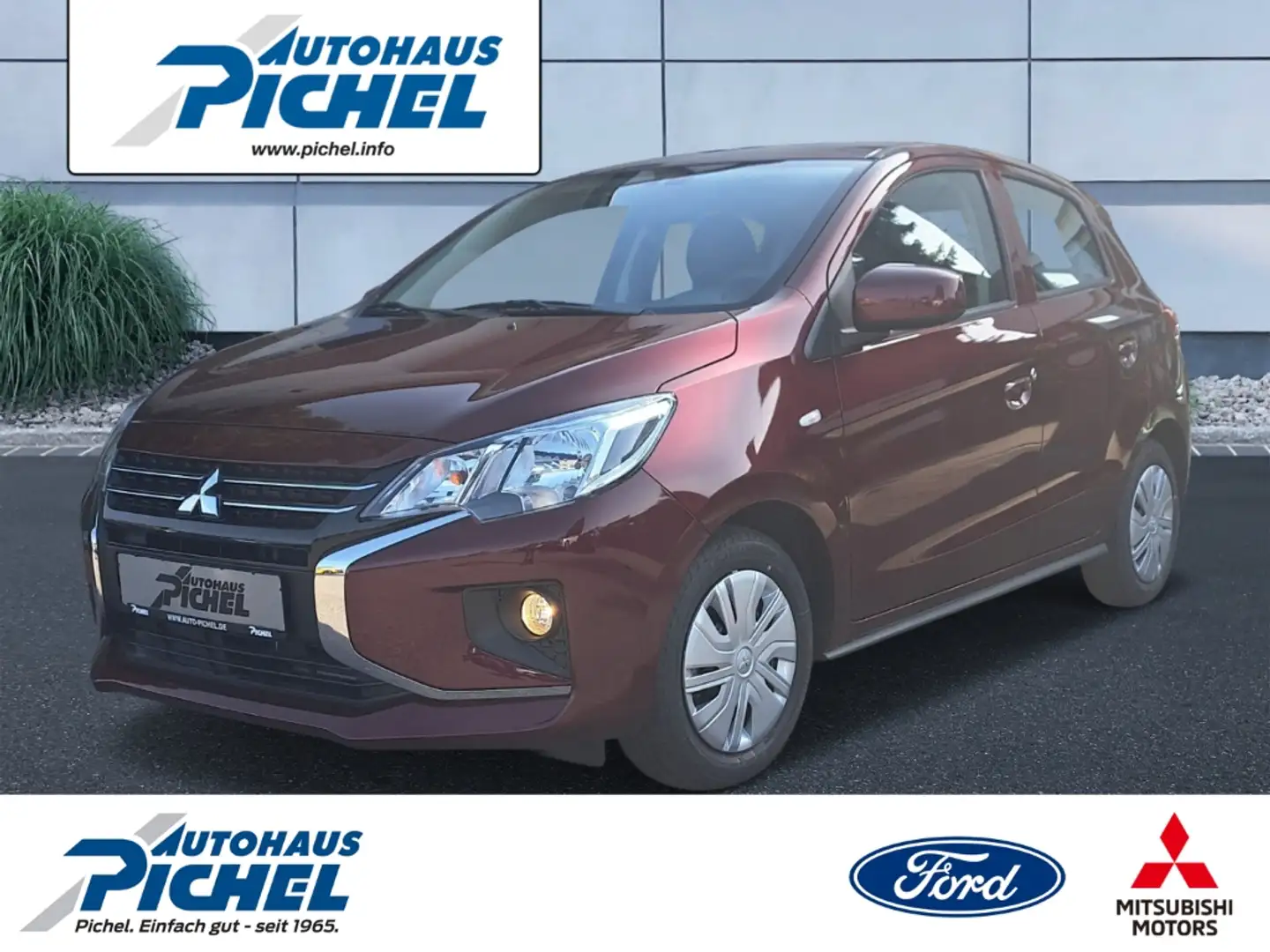 Mitsubishi Space Star Select KLIMA DAB+ FH El.VORN ISOFIX ZV MIT FB Rojo - 1
