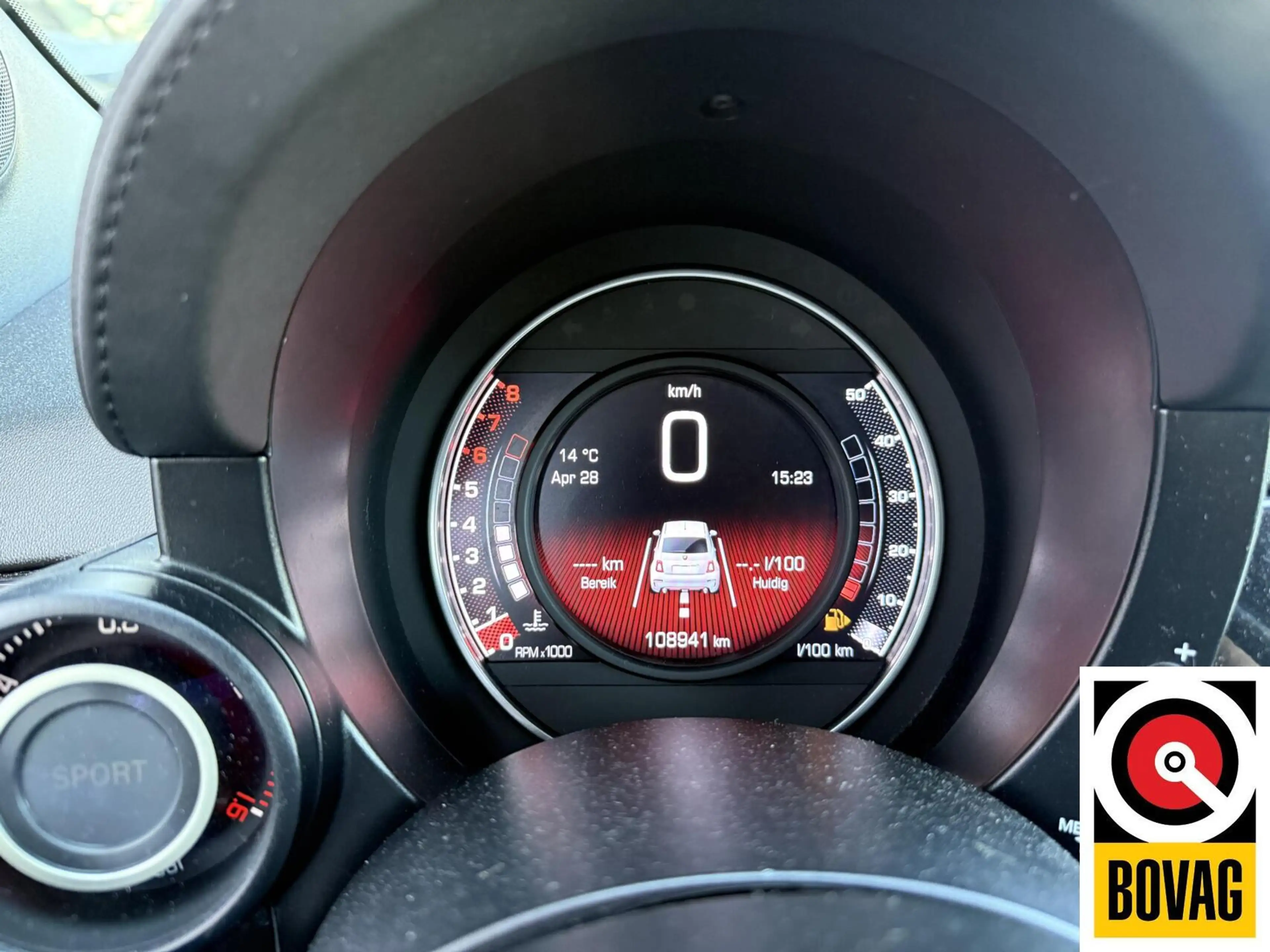 Fiat 500 Abarth 1.4 T-Jet 595 70th Anniversary — photo 20