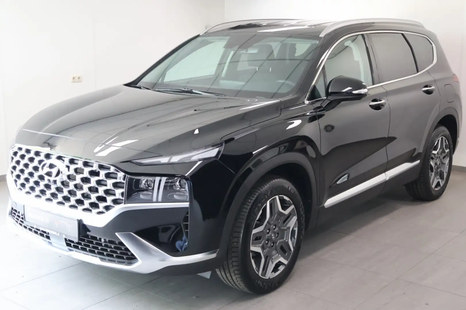 Hyundai SANTA FE 1.6 T-GDI PHEV Premium 4WD 7p Zwart - 1