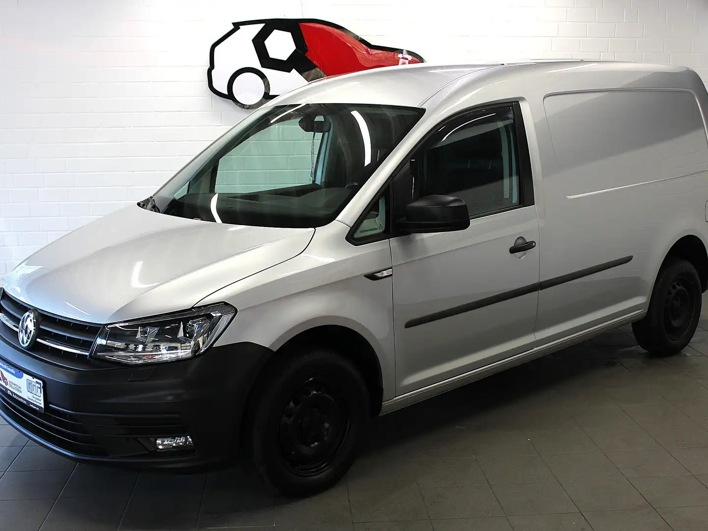Volkswagen Caddy Maxi Kasten BMT 2.0 DSG Klima Shzg PDC ACC Gris - 1