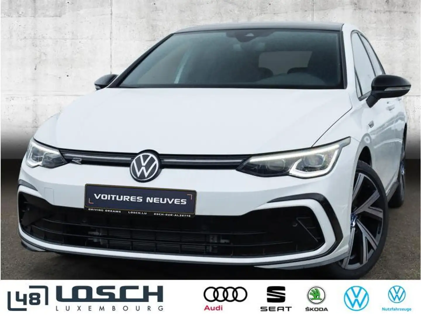 Volkswagen Golf R-Line Blanc - 1