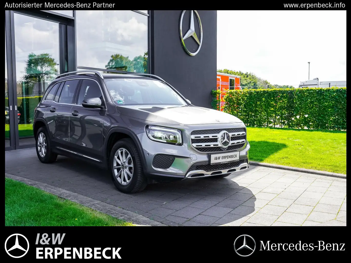 Mercedes-Benz GLB 200 GLB 200 Progressive AHK LED SHZ MBUX Ambiente Grau - 1
