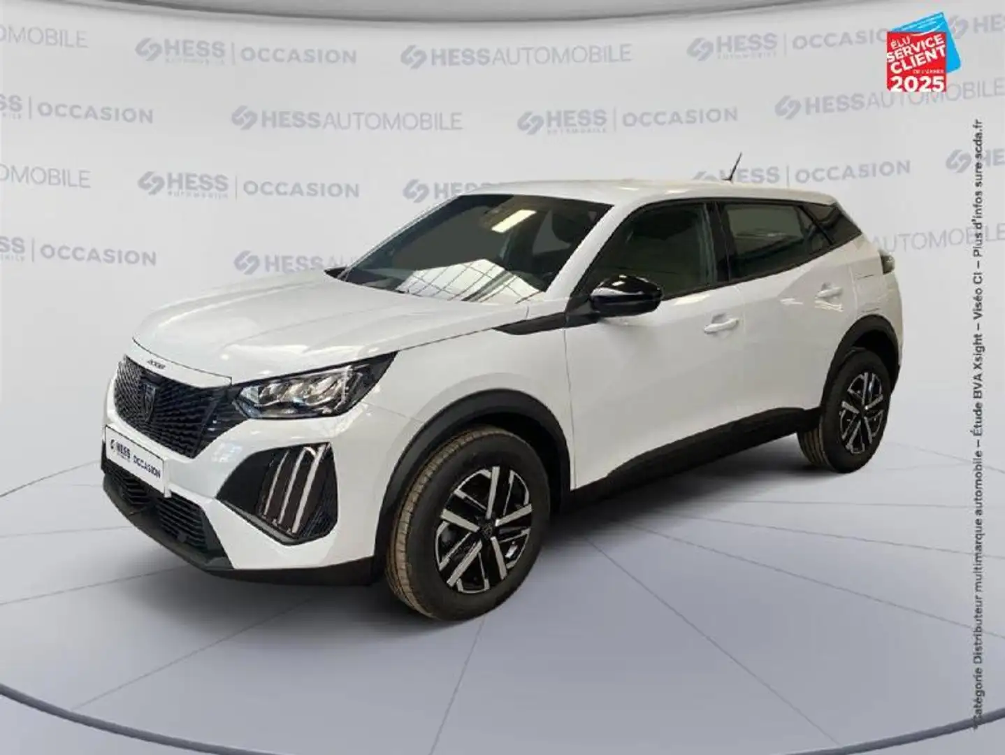 Peugeot 2008 1.2 PureTech 100ch S\u0026S Active Blanc - 1
