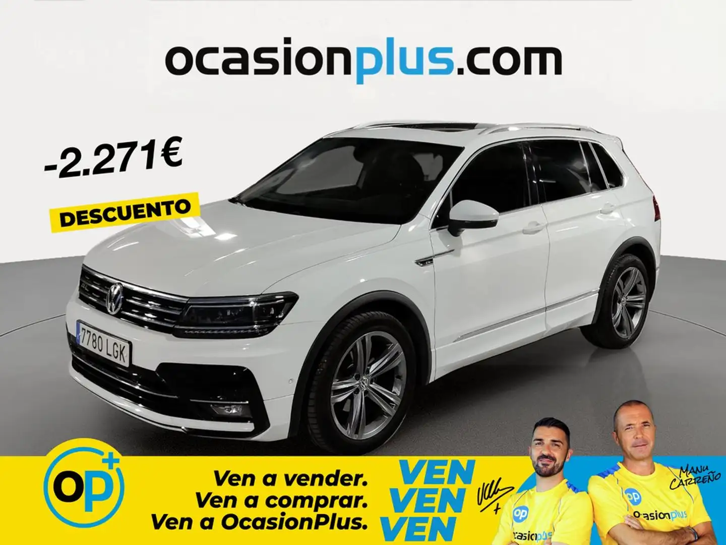Volkswagen Tiguan 2.0TDI Sport DSG 110kW Blanco - 1