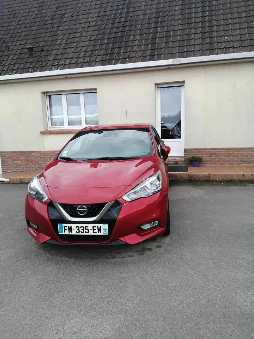 Nissan Micra Micra DIG-T 117 Tekna Rouge - 2