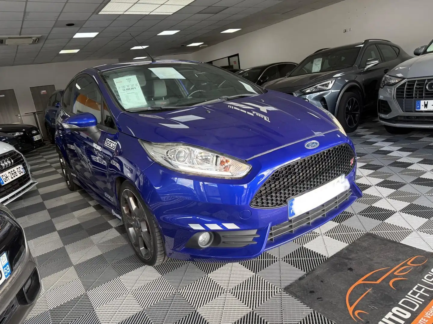 Ford Fiesta ST Bleu - 2