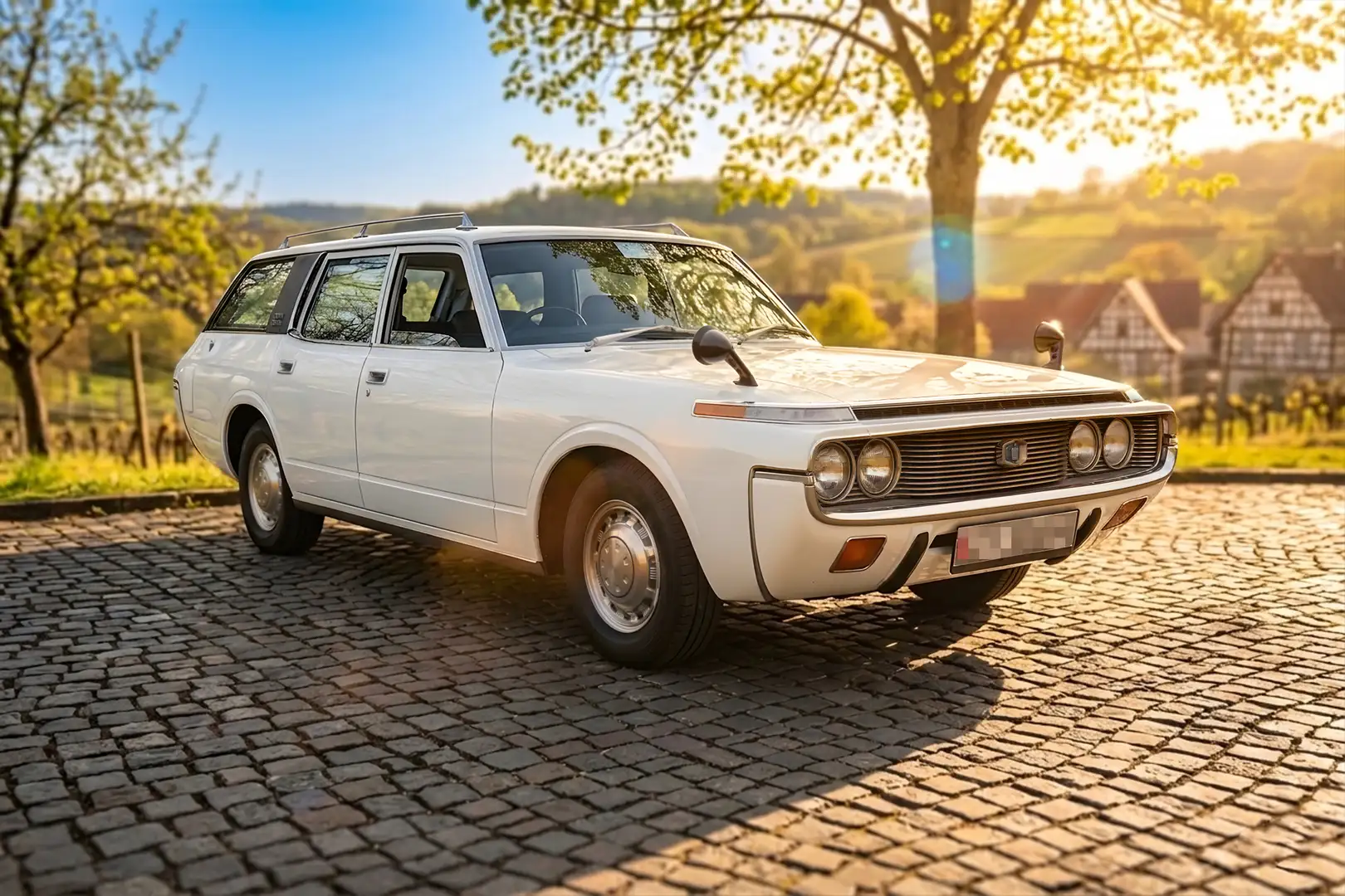 Toyota Crown Toyota Crown 2600 Custom Station Wagon MS63 Weiß - 1