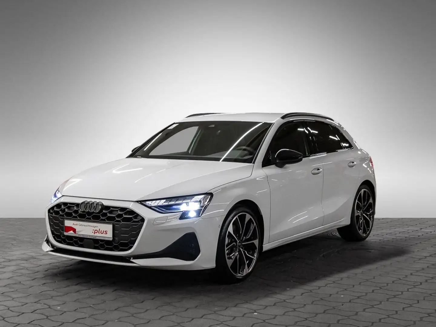 Audi A3 S line 35 TDI S tronic Weiß - 2