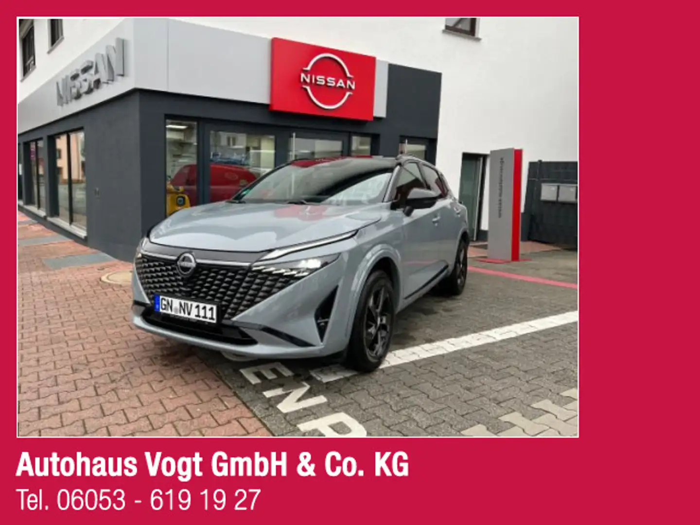 Nissan Qashqai N-Design°PANO°BOSE°NAVI°360°KAMERA°SITZH Grigio - 1