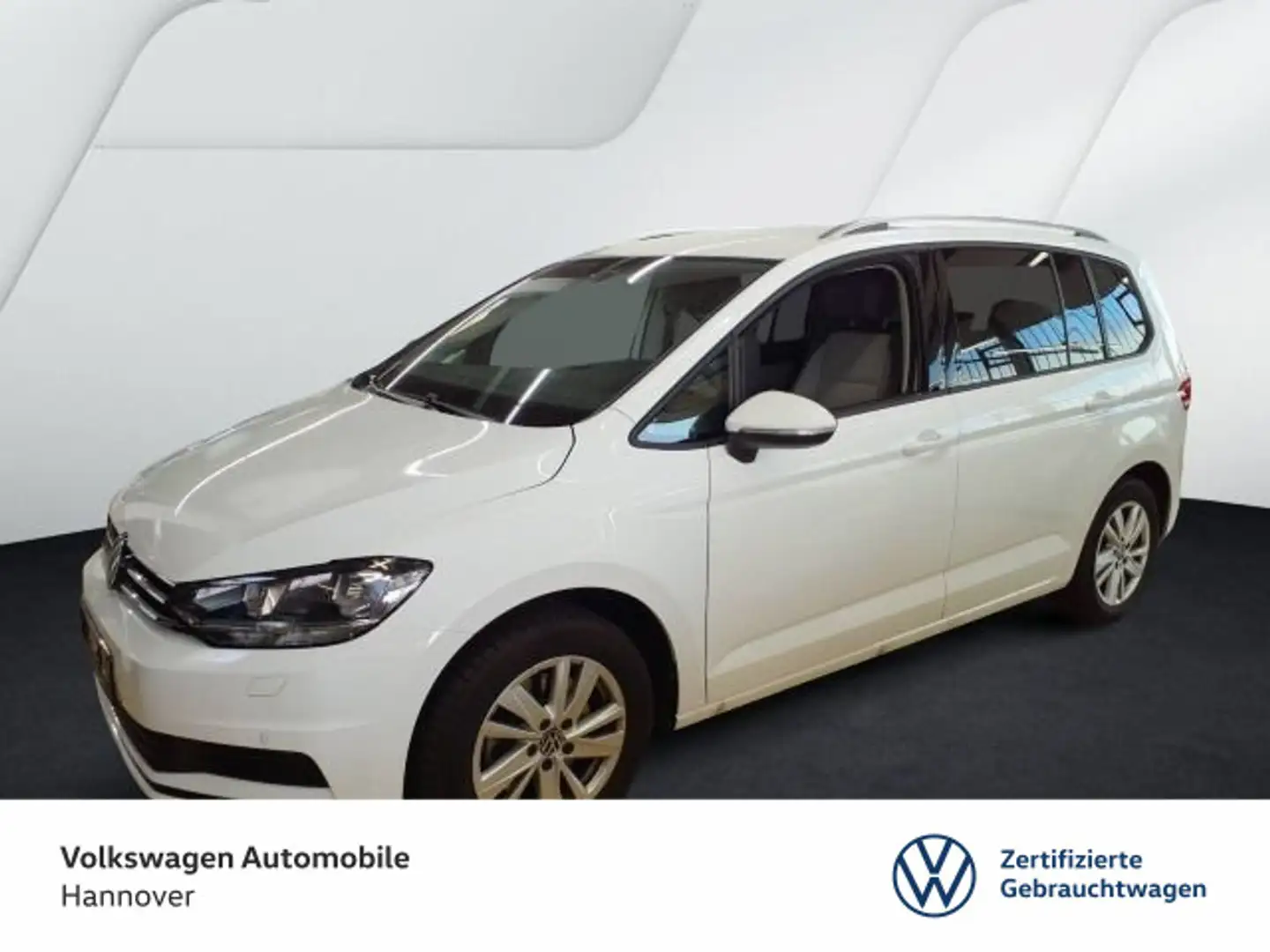 Volkswagen Touran 1.5 TSI DSG Comfortline Navi AHK 7-Sitzer Weiß - 1