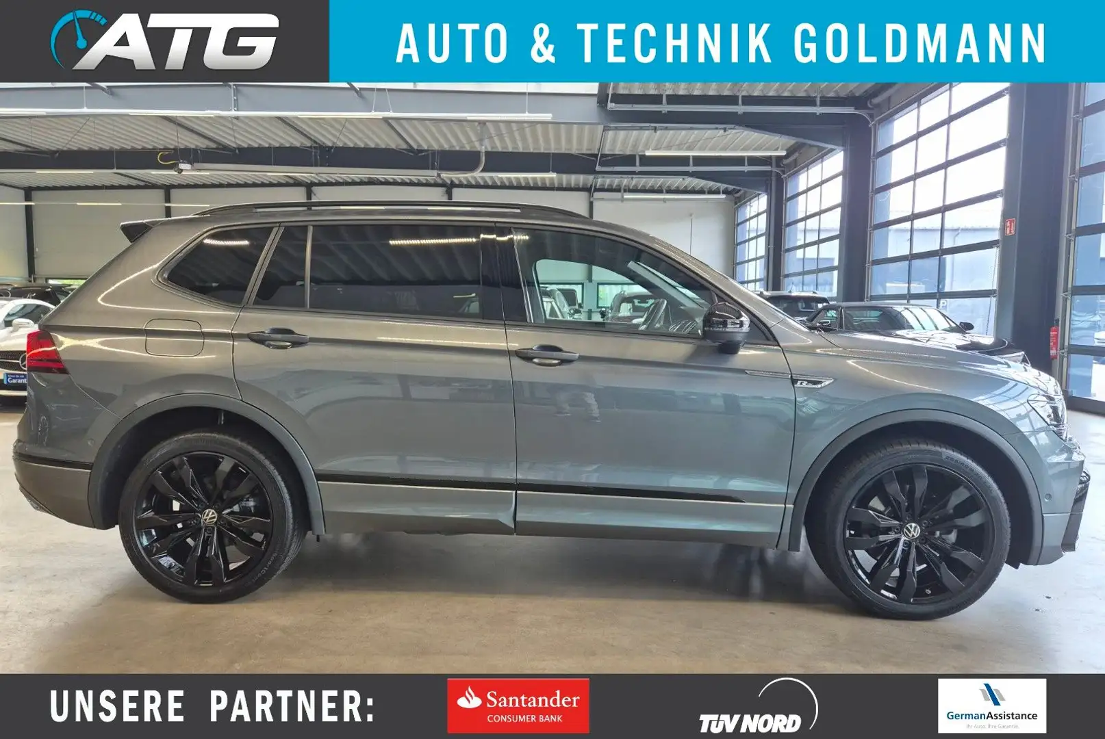 Volkswagen Tiguan Allspace TIGUAN ALLSPACE R-LINE 4M NAVI LED AHK ACC 360 Grey - 1