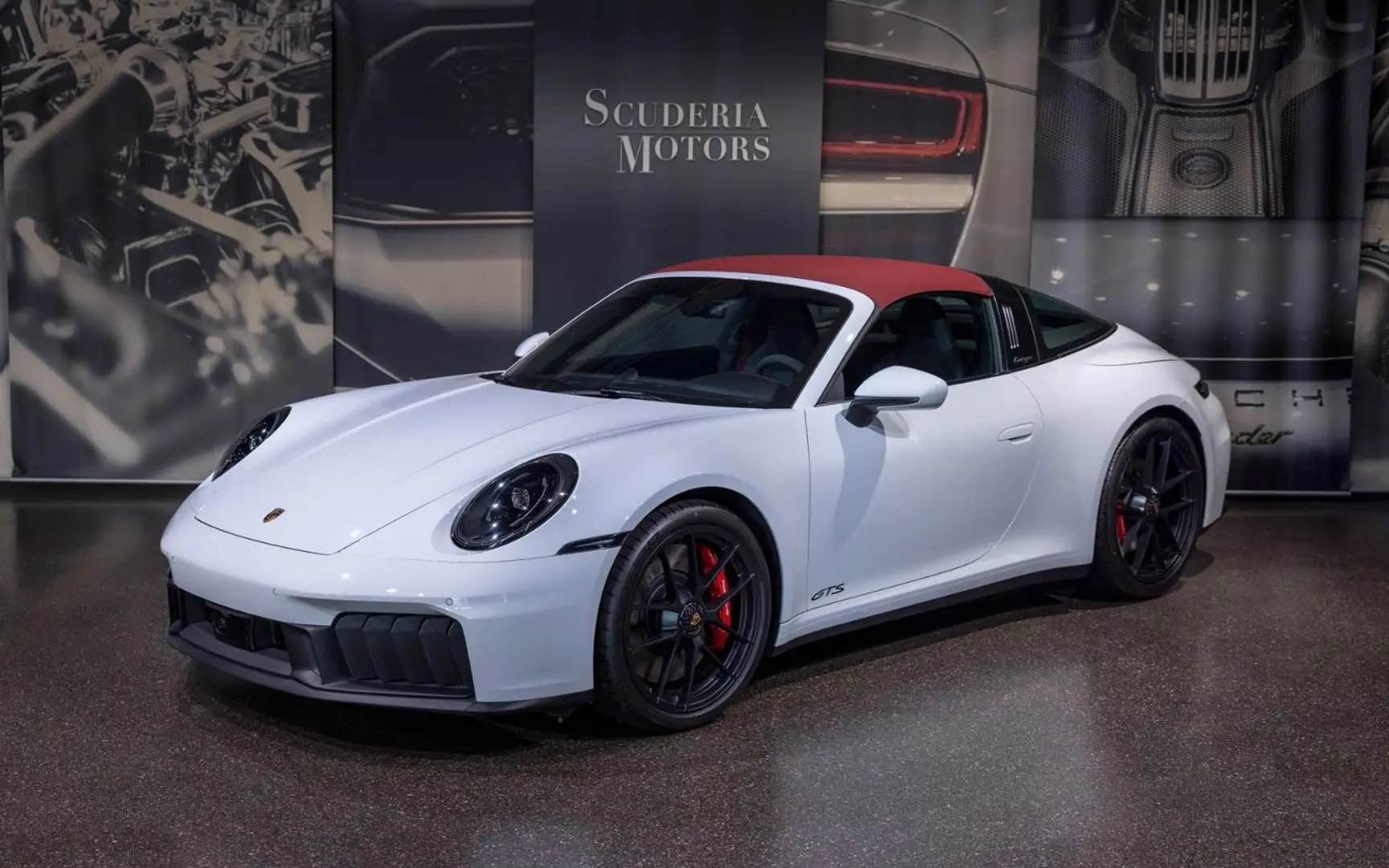 Porsche 992 911 Targa 4 GTS | LIFTING | INNODRIVE Weiß - 2