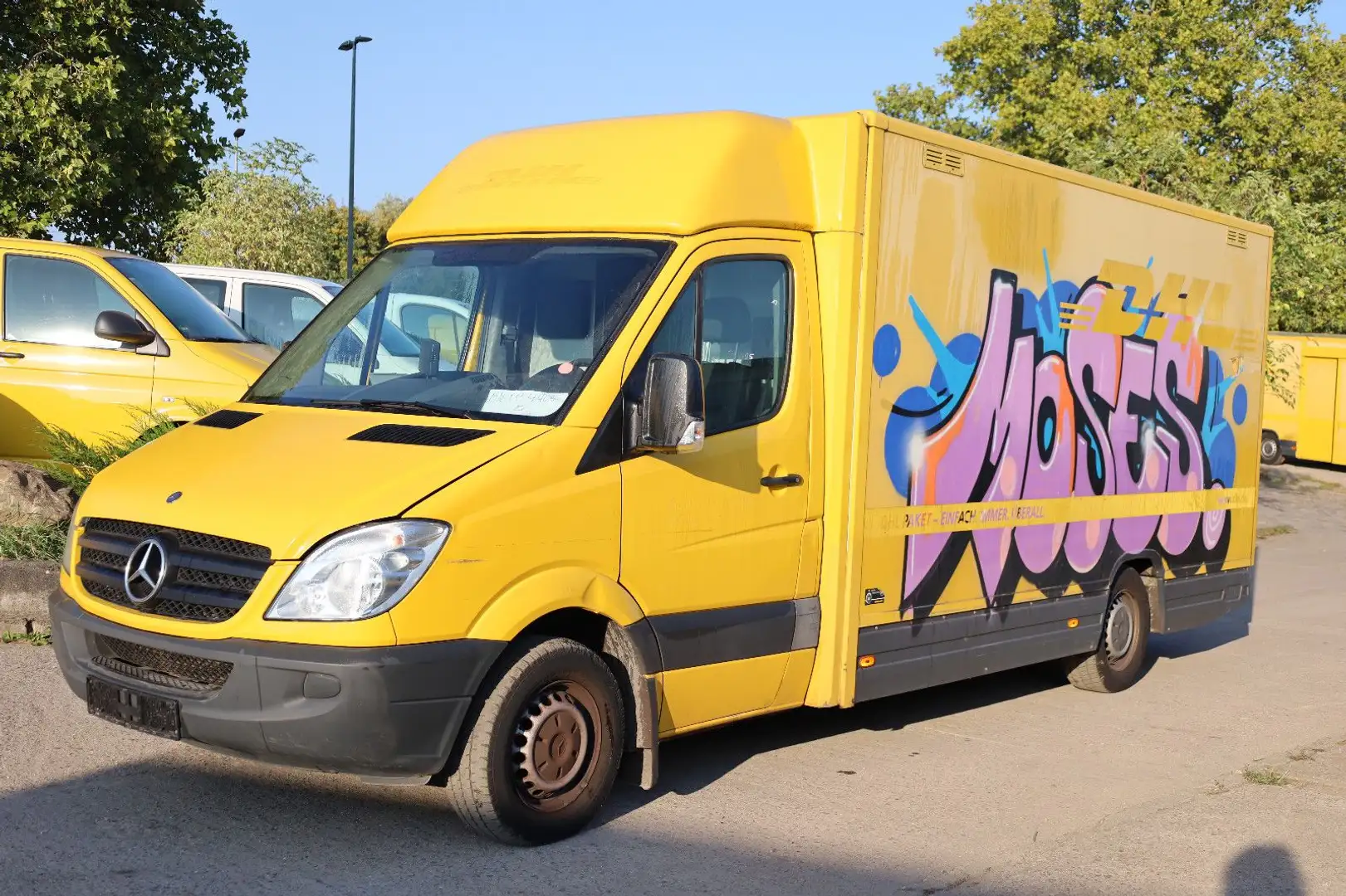 Mercedes-Benz Sprinter II Pritsche/ Koffer/Regalsystem Giallo - 1