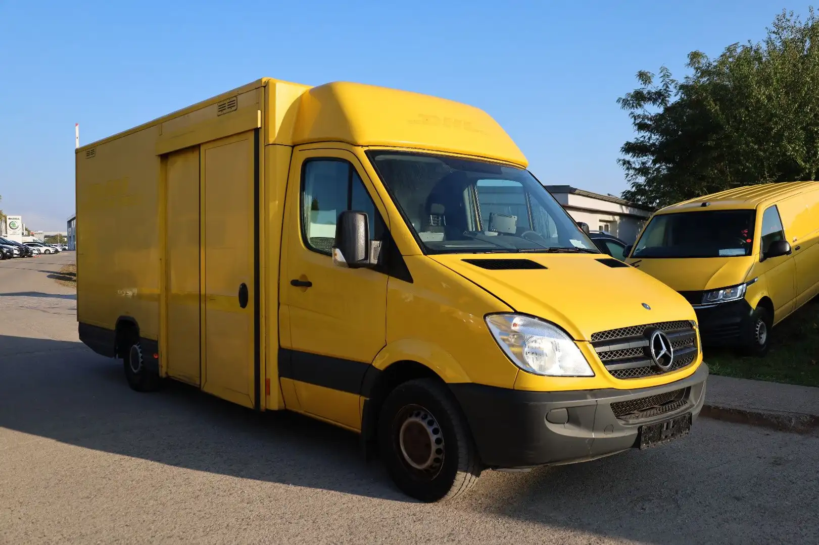 Mercedes-Benz Sprinter II Pritsche/ Koffer/Regalsystem Giallo - 2