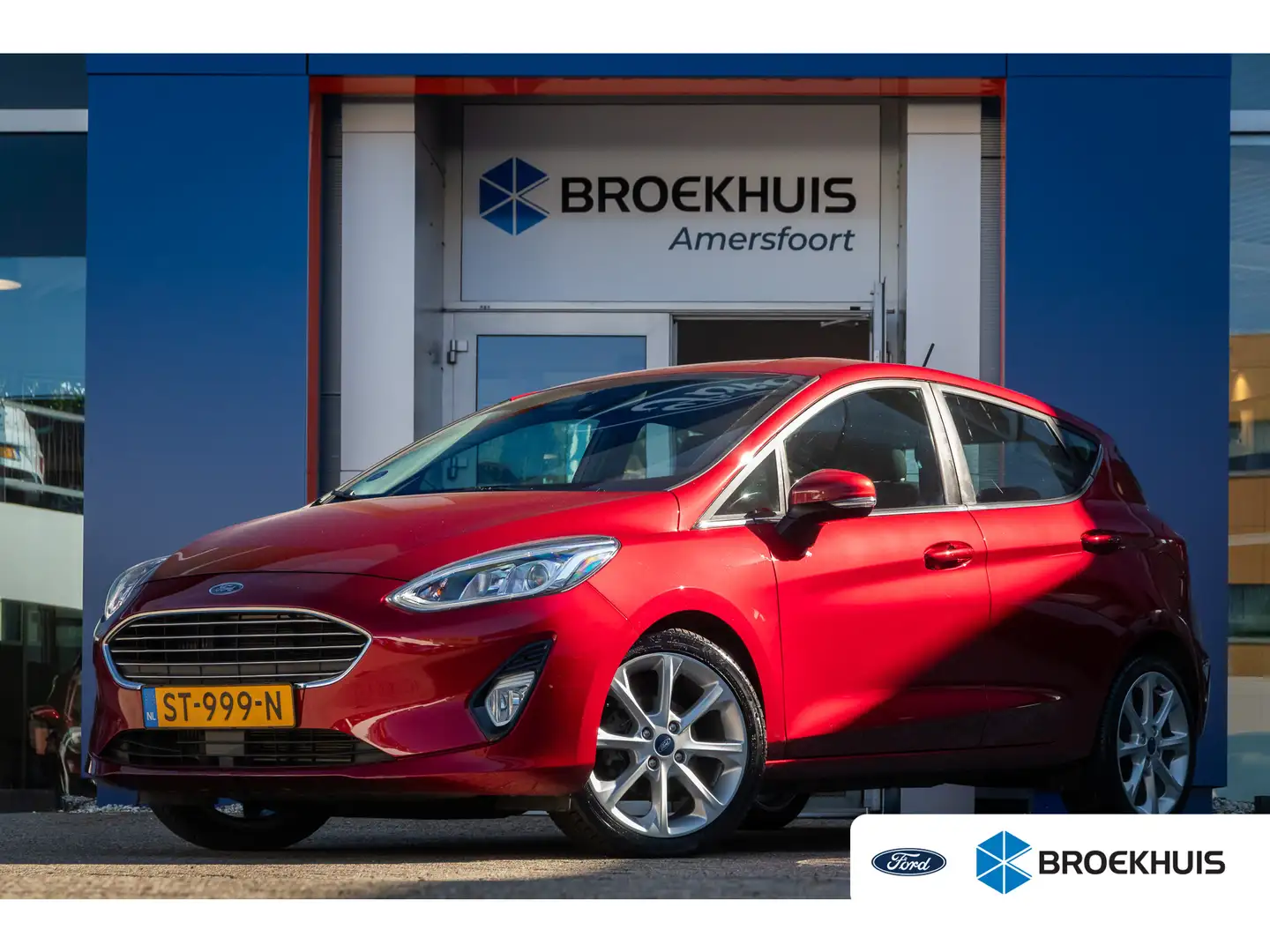Ford Fiesta 1.0 EcoBoost Titanium | Winterpack | Apple Carplay Rot - 1