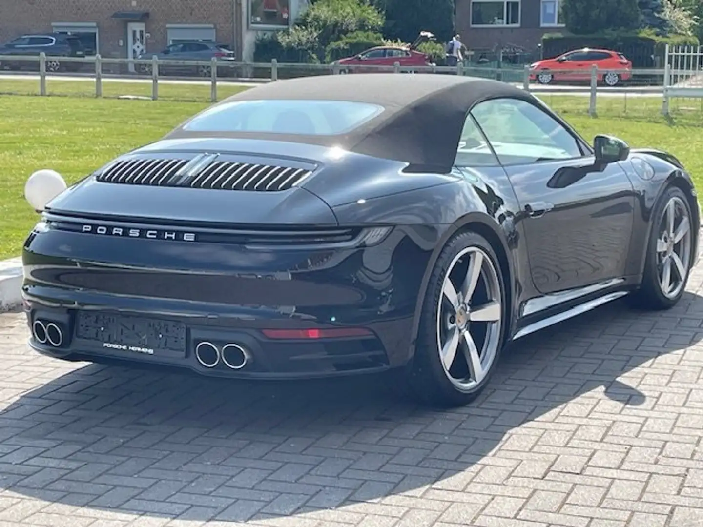Porsche 911 992Carrera 4S Cabriolet LIFT 4 wiel sturing FULL Zwart - 2