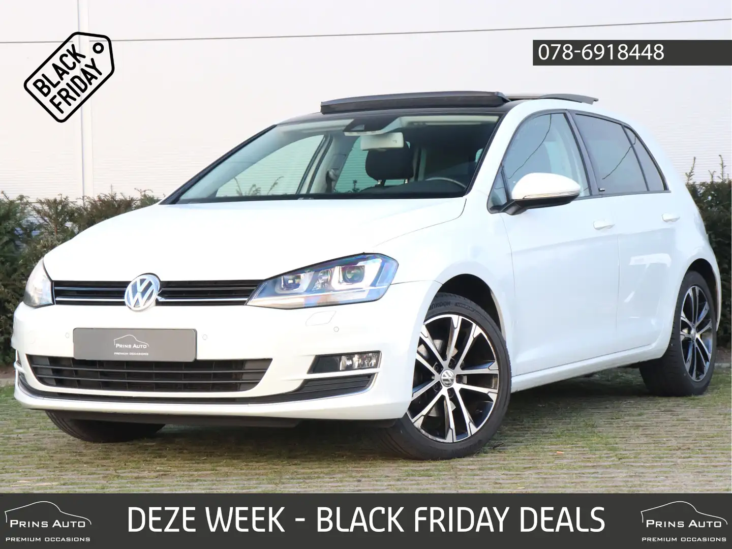 Volkswagen Golf 1.4 TSI Connected Series |PANO|NAVI|CLIMA|STOELVER Blanc - 1