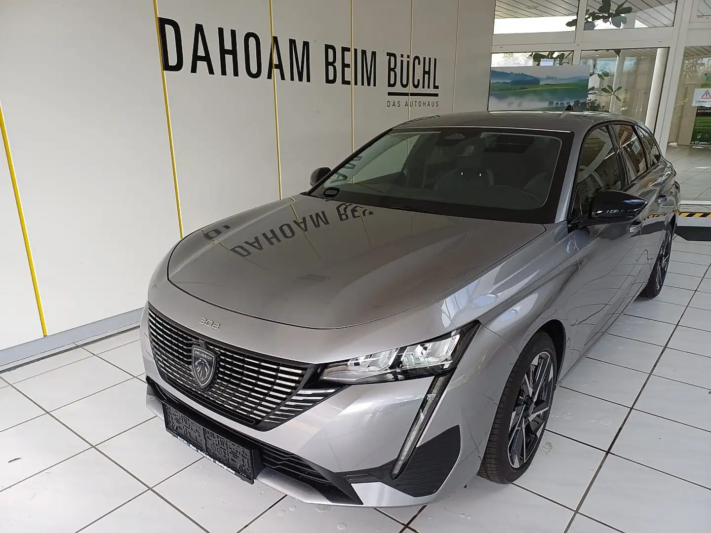 Peugeot 308 SW BlueHDi 130 S&S EAT8 Allure Gris - 2