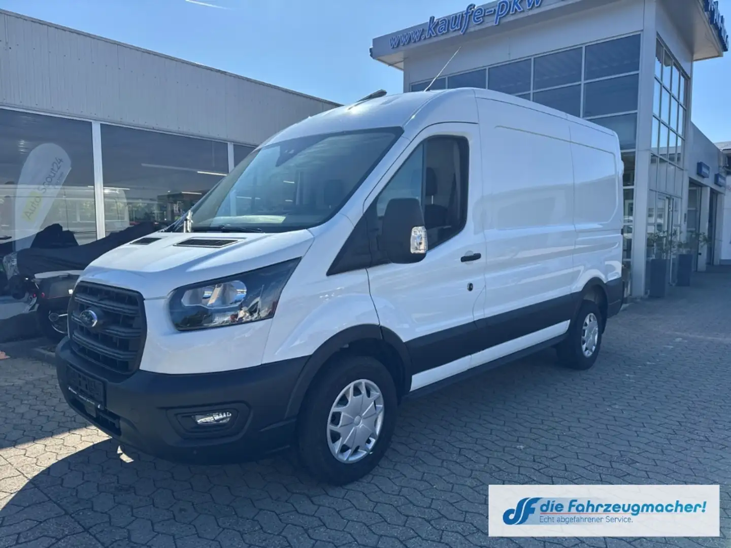 Ford Transit Kasten 350 L2 Trend 2.0 TDCi DPF EU6d Klimaautom D Weiß - 2