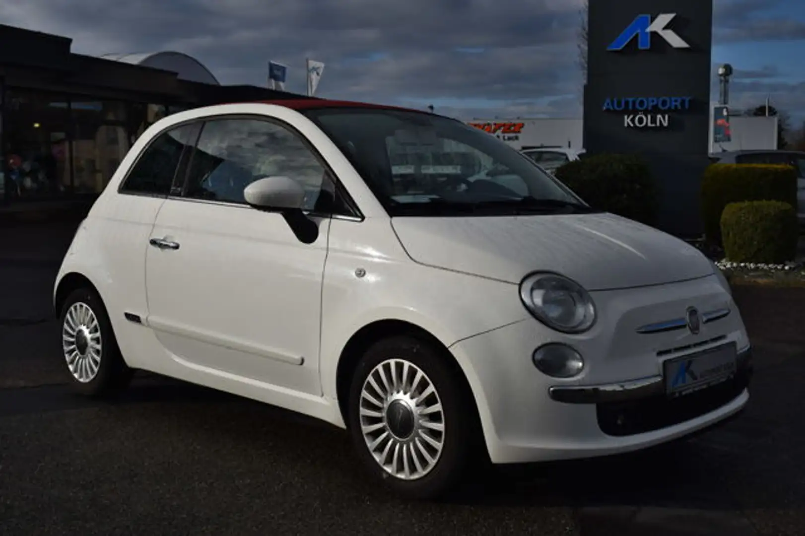 Fiat 500C 0,9 Lounge * KLIMA * PDC * TEILLEDER * Wit - 1