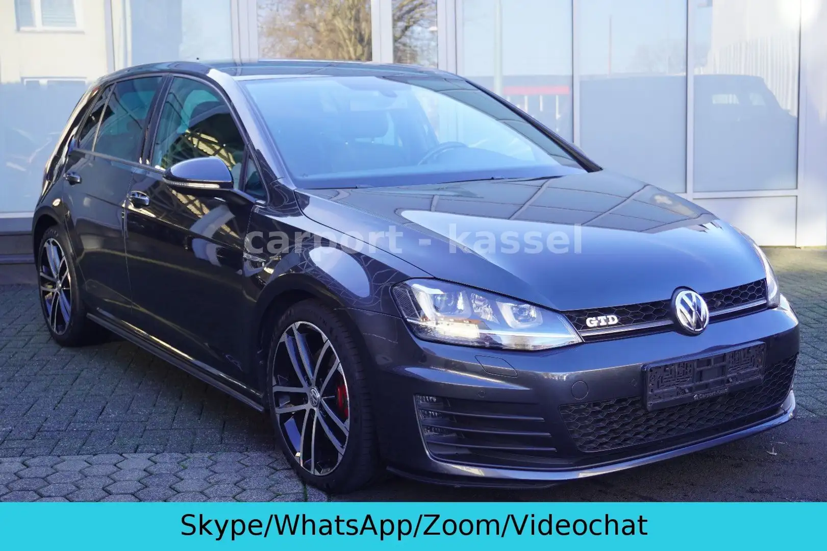 Volkswagen Golf VII Lim. GTD Navi/Sport&Sound Paket/Euro 6 Gris - 1
