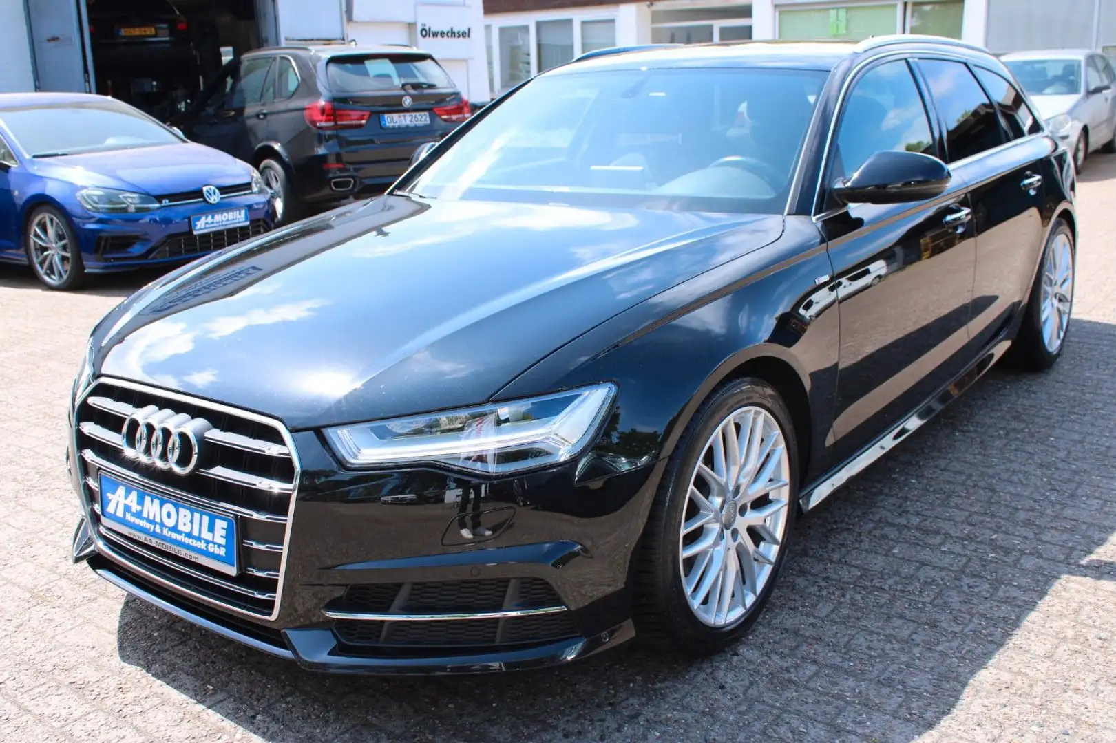 Audi A6 Avant 2.0 TDI S-Line LED Navi SHZ Kamera Schwarz - 1