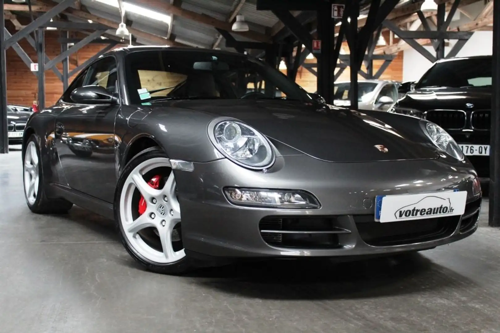 Porsche 911 (997) 3.8 355 CARRERA S TIPTRONIQUE S Gris - 1
