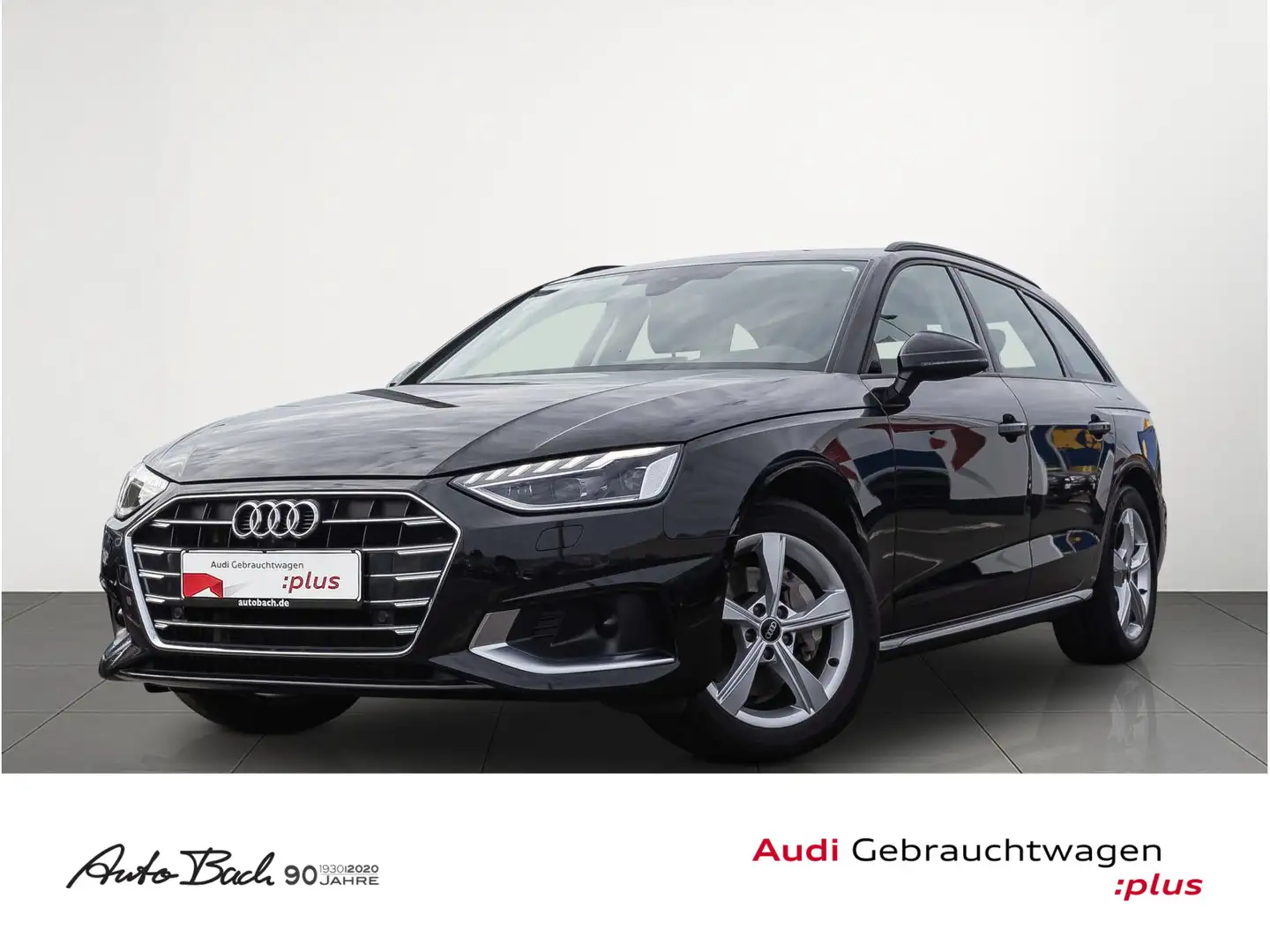 Audi A4 Advanced 40TDI Stronic Navi LED Panoram Zwart - 1