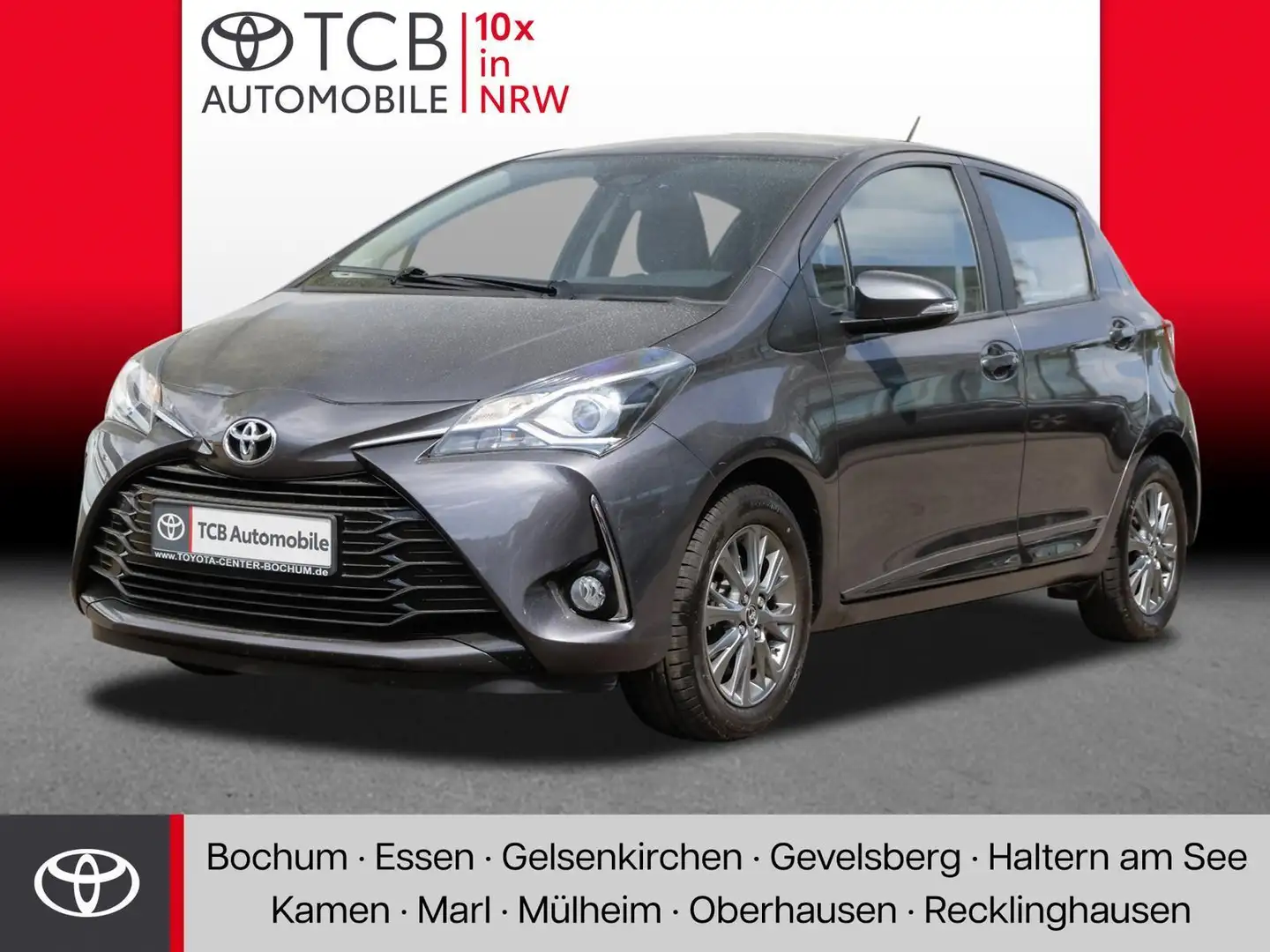 Toyota Yaris 1.5 Comfort KAMERA KLIMA BT Grijs - 1